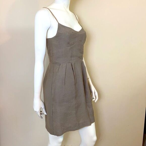 BCBG Dress Mini Cute  Summer Brown Size XS - Picture 4 of 9